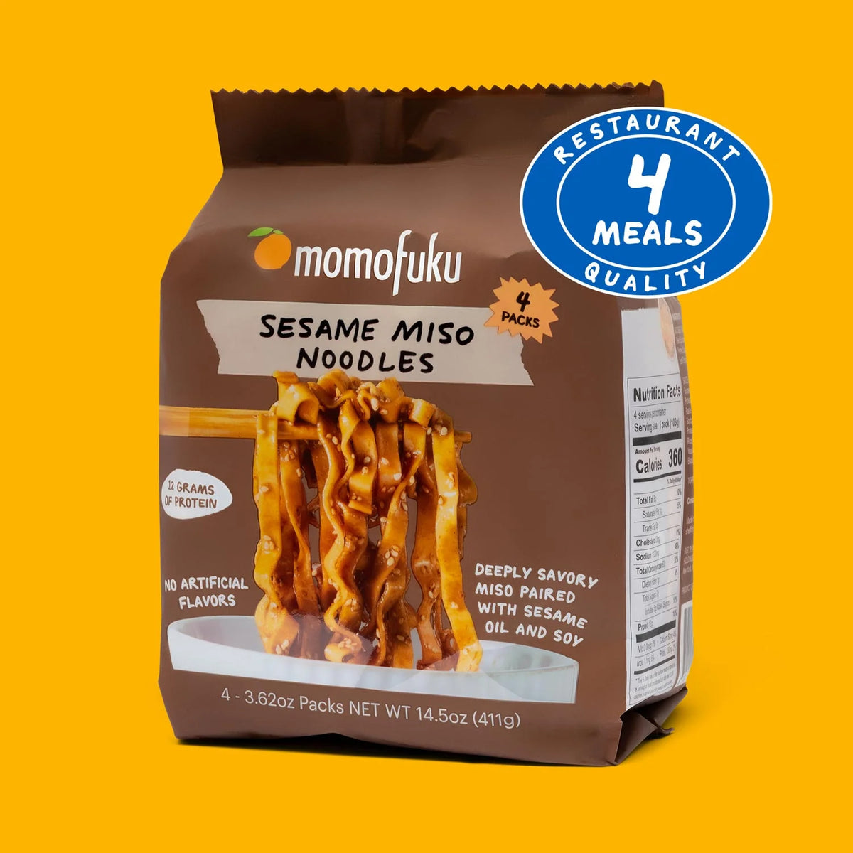 Sesame Miso Noodles | 4 Packs Main image