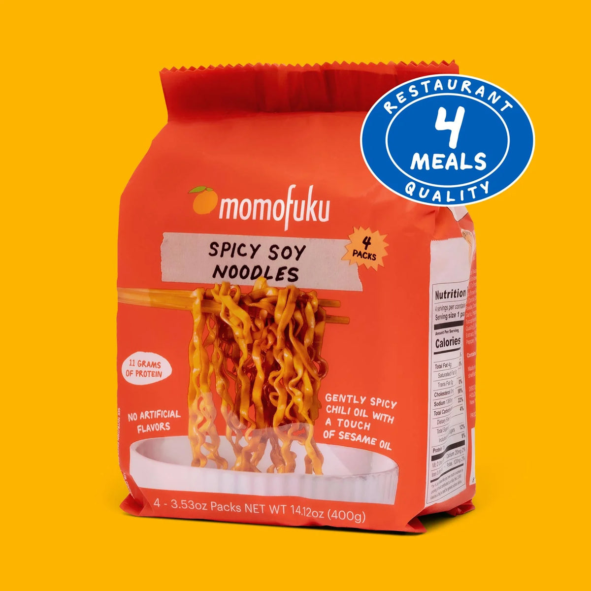 Spicy Soy Noodles | 4 Packs Main image
